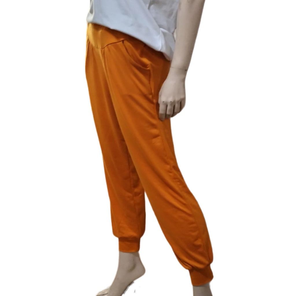 Mustard Stretch Joggers