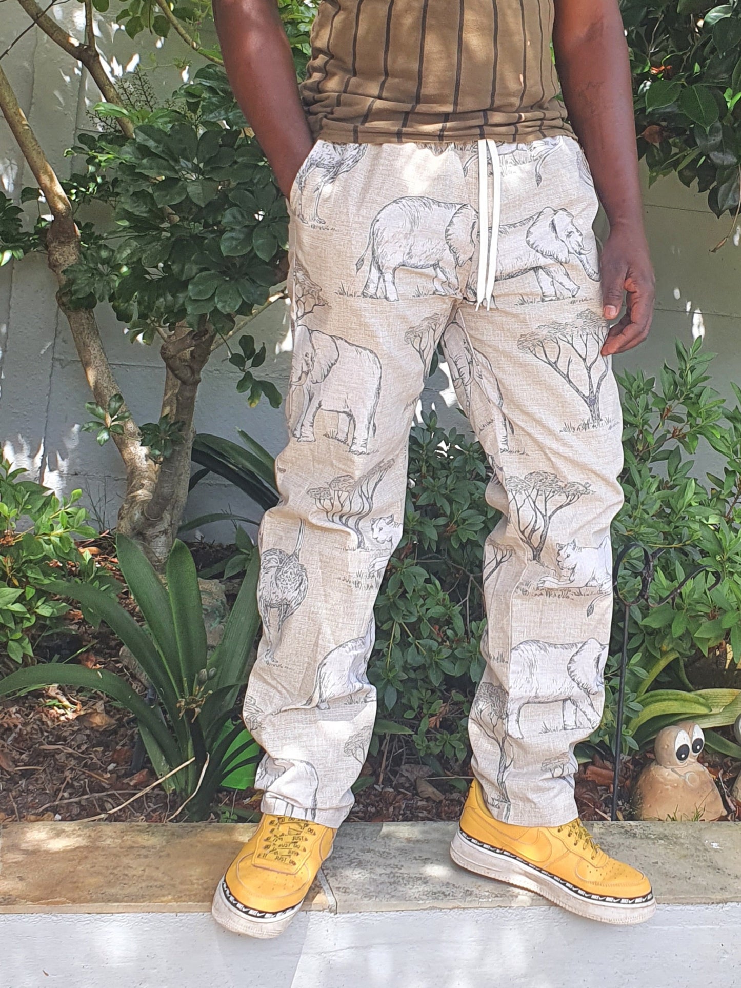 Mens Safari Long Pants