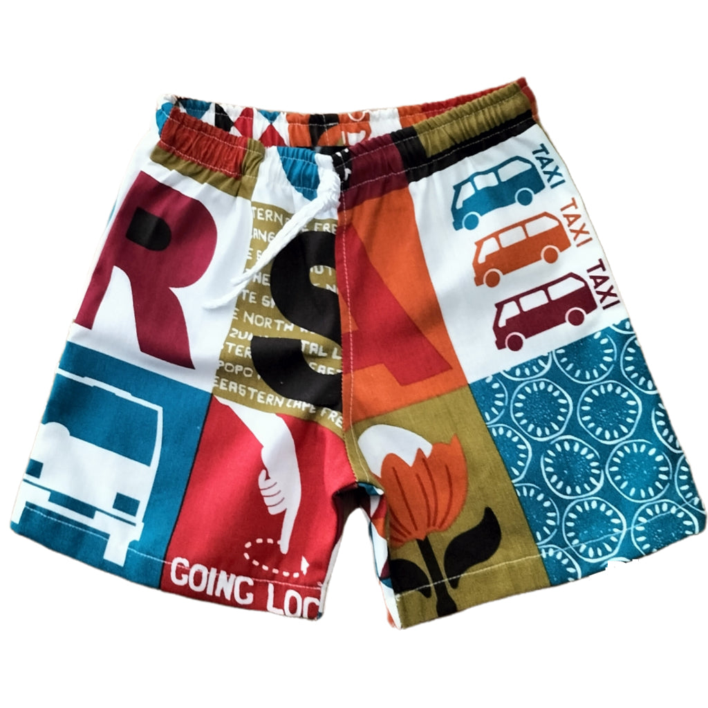 Kids Taxi Shorts
