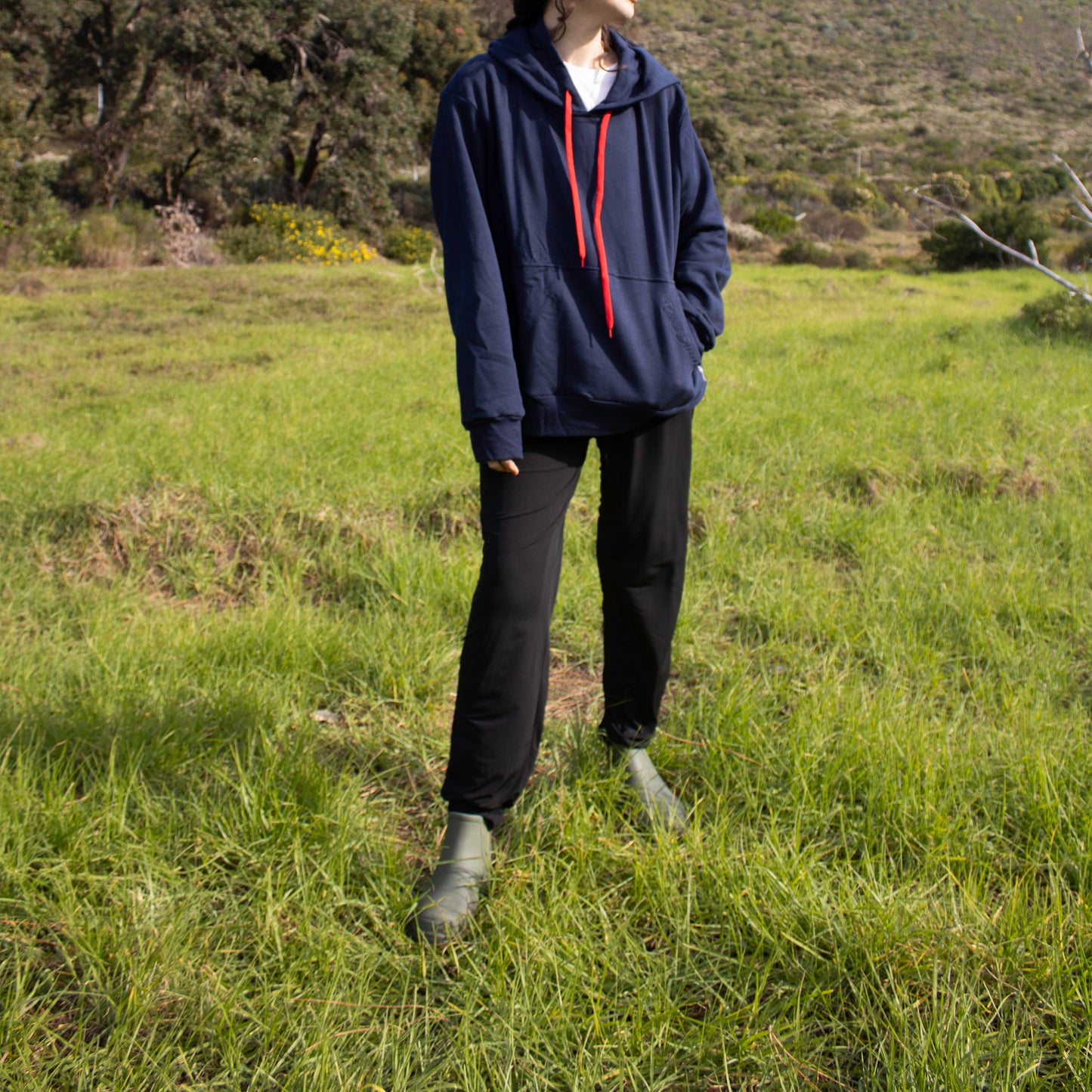 Navy Unisex Hoodies