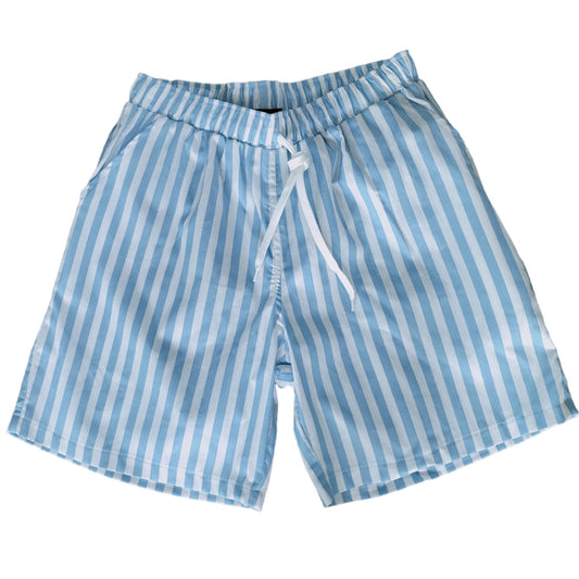 Striped Blue Shorts
