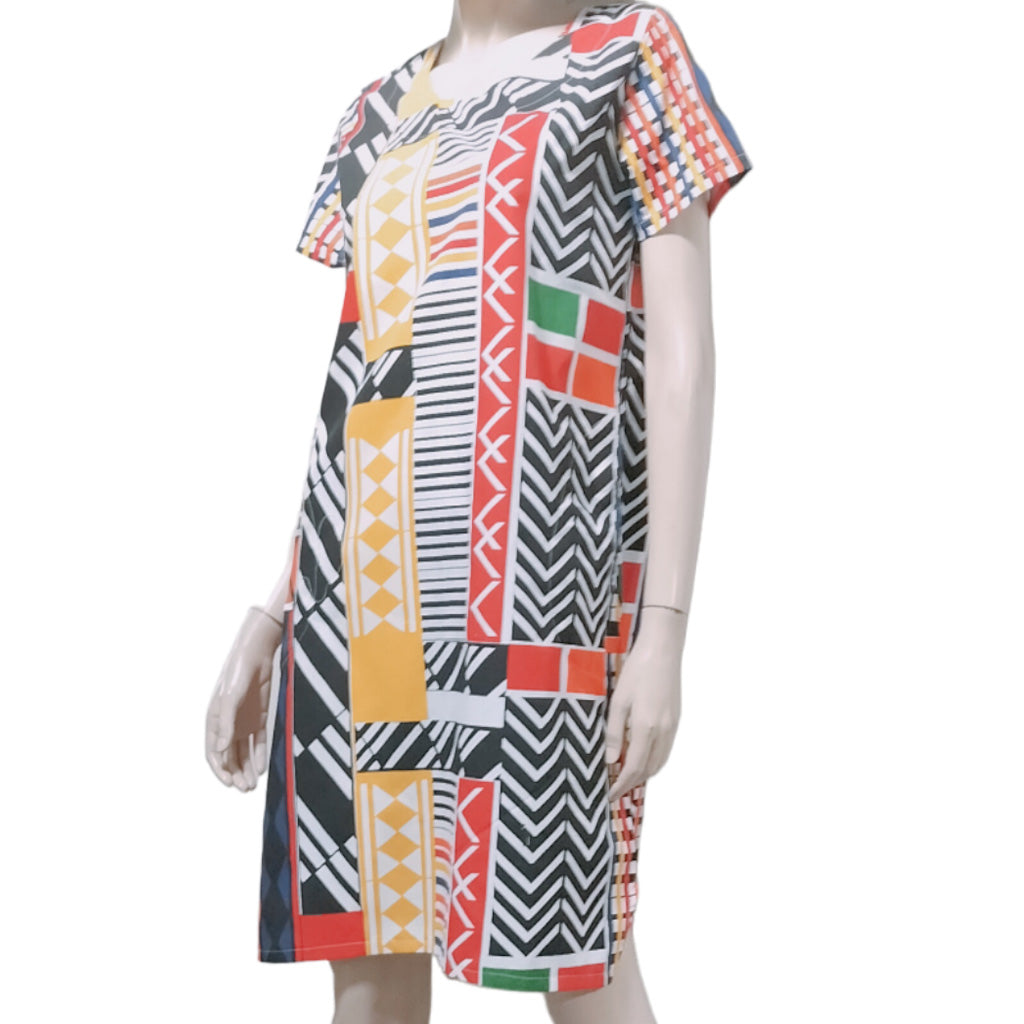 Ndebeli Shift Dress