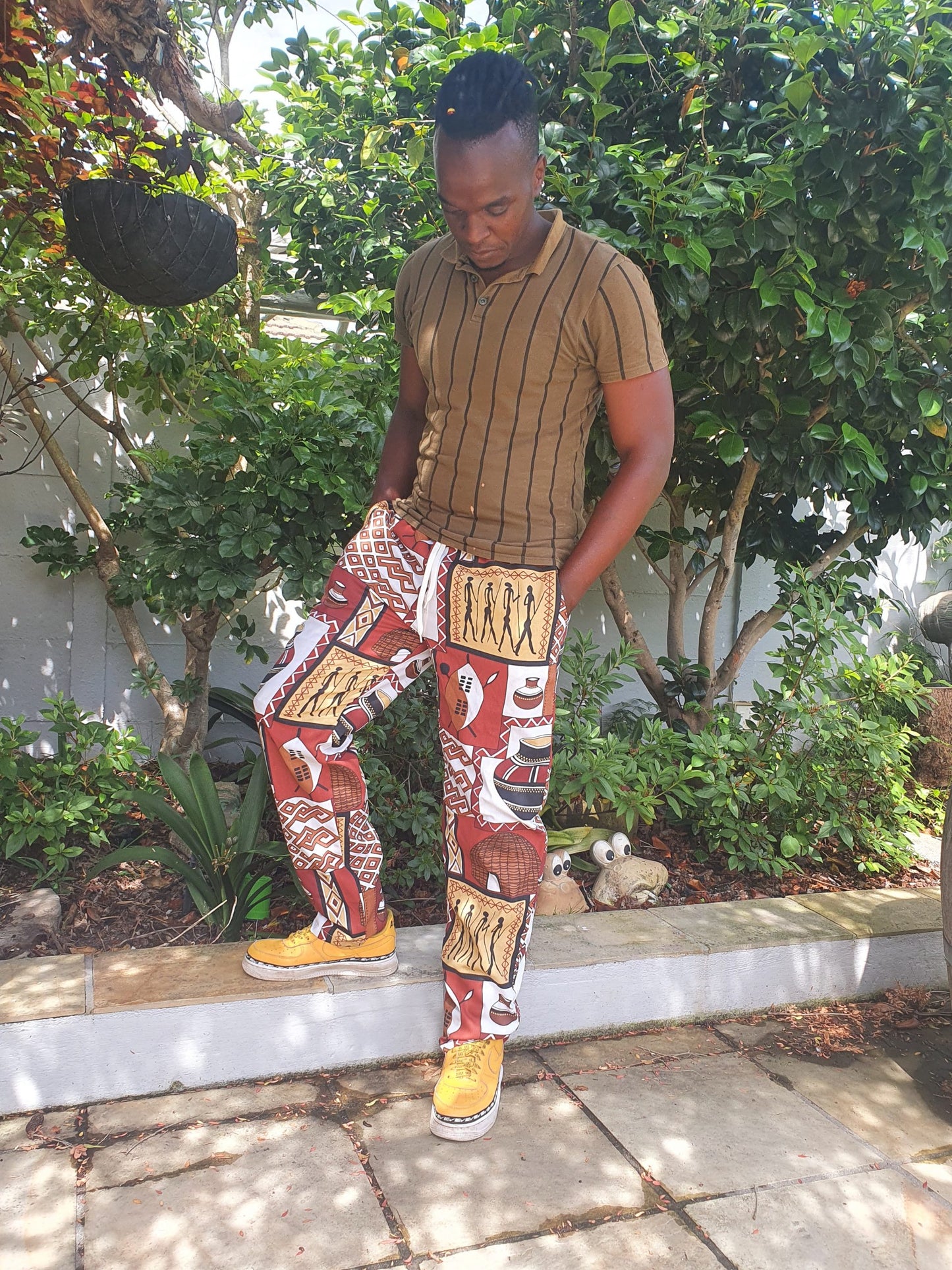 African - Mens Mashonaland Long Pants