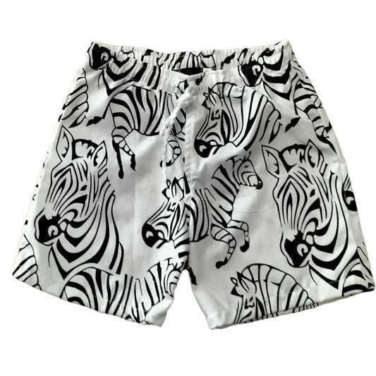 Kids Zebra Shorts